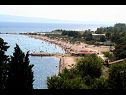 Appartements Ozren - amazing sea view: A1(7+1), A2(4+1) Omis - Riviera de Omis  - vue (maison et environs)