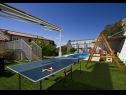 Maisons de vacances Miho - with pool : H(12+4) Omis - Riviera de Omis  - Croatie  - terrasse