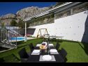 Maisons de vacances Miho - with pool : H(12+4) Omis - Riviera de Omis  - Croatie  - terrasse (maison et environs)
