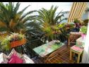 Appartements Nasta - 10 m from beach: A1(2+2), SA2(2), SA3(2) Omis - Riviera de Omis  - Appartement - A1(2+2): terrasse