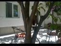 Appartements Tom - 500 m from sea: A1(2+2) Omis - Riviera de Omis  - cour