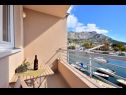 Appartements Tam - with parking : A1(2+2) Omis - Riviera de Omis  - Appartement - A1(2+2): balcon