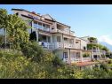 Appartements Ivo - sea view; A1(2+2), A3(2+2), A5(4), SA4(2+1), SA2(2+1) Pisak - Riviera de Omis  - maison