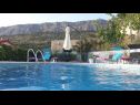 Appartements Jugana - with pool : A1 donji(4), A2 gornji(4) Sumpetar - Riviera de Omis  - piscine