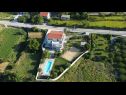 Maisons de vacances Joanna - with pool: H(10+1) Tugare - Riviera de Omis  - Croatie  - détail (maison et environs)