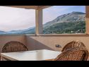 Maisons de vacances Joanna - with pool: H(10+1) Tugare - Riviera de Omis  - Croatie  - H(10+1): vue du balcon
