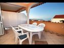Appartements et chambres Cherry - relax & chill by the pool: A1(2+2), A2(2+2), A3(2+2), A4(2+1), A5(2), R1(2) Novalja - Île de Pag  - Appartement - A1(2+2): terrasse