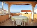 Appartements et chambres Cherry - relax & chill by the pool: A1(2+2), A2(2+2), A3(2+2), A4(2+1), A5(2), R1(2) Novalja - Île de Pag  - Appartement - A2(2+2): terrasse