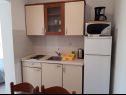Appartements Branko A1(4+2), A3(4+2), A4(2+2) Povljana - Île de Pag  - Appartement - A1(4+2): cuisine salle à manger