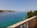 Appartements Grand view - 2m from the beach : A1(6) Stara Novalja - Île de Pag  - maison