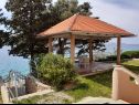 Appartements Grand view - 2m from the beach : A1(6) Stara Novalja - Île de Pag  - cour