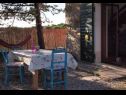 Maisons de vacances Marija - 70 m from beach: H(4+1) Vlasici - Île de Pag  - Croatie  - H(4+1): terrasse de jardin