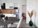 Appartements Rina A1(4), A2(3), A3(3) Nevidane - Île de Pasman  - Appartement - A2(3): cuisine salle à manger