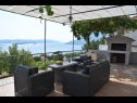 Maisons de vacances Jak - sea view: H(4) Orebic - Péninsule de Peljesac  - Croatie  - maison