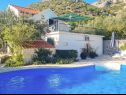Maisons de vacances Anita - with pool : H(8+2) Viganj - Péninsule de Peljesac  - Croatie  - piscine