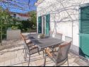 Maisons de vacances Anita - with pool : H(8+2) Viganj - Péninsule de Peljesac  - Croatie  - H(8+2): terrasse
