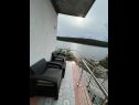 Appartements Ivi - 50 m from sea: A1(4), A2(2+1) Kampor - Île de Rab  - Appartement - A2(2+1): balcon