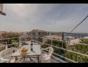 Appartements Mil - 30 m from beach: A1(2+2), SA2 novi(0+4), SA3(0+3) Ribarica - Riviera de Senj  - Studio appartement - SA3(0+3): terrasse