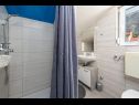 Appartements Mil - 30 m from beach: A1(2+2), SA2 novi(0+4), SA3(0+3) Ribarica - Riviera de Senj  - Studio appartement - SA2 novi(0+4): salle de bain W-C