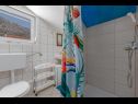 Appartements Mil - 30 m from beach: A1(2+2), SA2 novi(0+4), SA3(0+3) Ribarica - Riviera de Senj  - Studio appartement - SA3(0+3): salle de bain W-C