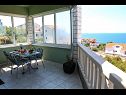 Maisons de vacances Filippo - with pool : H(8+2) Bilo - Riviera de Sibenik  - Croatie  - H(8+2): terrasse