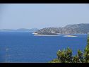 Maisons de vacances Filippo - with pool : H(8+2) Bilo - Riviera de Sibenik  - Croatie  - H(8+2): vue sur la mer