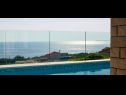 Maisons de vacances Filippo - with pool : H(8+2) Bilo - Riviera de Sibenik  - Croatie  - vue sur la mer