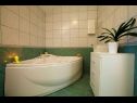 Maisons de vacances Filippo - with pool : H(8+2) Bilo - Riviera de Sibenik  - Croatie  - H(8+2): salle de bains