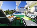 Maisons de vacances JP H(10) Brodarica - Riviera de Sibenik  - Croatie  - piscine