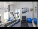 Maisons de vacances JP H(10) Brodarica - Riviera de Sibenik  - Croatie  - salle de musculation