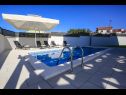 Maisons de vacances Kreso - with pool: H(8) Brodarica - Riviera de Sibenik  - Croatie  - H(8): piscine