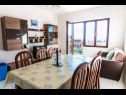 Appartements AnteV - 80m from the sea with parking: A2(6) Baie Kanica (Rogoznica) - Riviera de Sibenik  - Croatie  - Appartement - A2(6): séjour