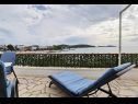 Appartements Ziva - by the beach; A1(6), A2(4), A3 (2+1) Baie Lozica (Rogoznica) - Riviera de Sibenik  - Croatie  - Appartement - A2(4): terrasse