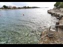Appartements Ziva - by the beach; A1(6), A2(4), A3 (2+1) Baie Lozica (Rogoznica) - Riviera de Sibenik  - Croatie  - plage