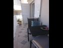Appartements Gorde - air conditioning: Sunce (2) Primosten - Riviera de Sibenik  - Appartement - Sunce (2): balcon