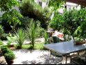 Appartements Jadra - with parking : A1 Lavanda(3+1), A2 Ruzmarin(3+1) Primosten - Riviera de Sibenik  - jardin