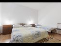 Appartements Milans - 25m from the beach: A3(2+2), A4(2+2), A5(6+1) Razanj - Riviera de Sibenik  - Appartement - A4(2+2): chambre &agrave; coucher