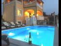 Maisons de vacances Ante - with pool & gym: H(8) Razanj - Riviera de Sibenik  - Croatie  - maison