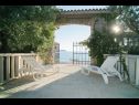 Maisons de vacances Villa More - 10m from sea: H(10) Rogoznica - Riviera de Sibenik  - Croatie  - cour