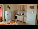 Appartements Fran - only 150m from beach: A1(4+2), A2(2+1) Rogoznica - Riviera de Sibenik  - Appartement - A2(2+1): cuisine salle à manger