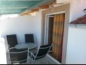 Appartements Fran - only 150m from beach: A1(4+2), A2(2+1) Rogoznica - Riviera de Sibenik  - Appartement - A2(2+1): terrasse