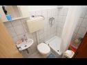 Appartements Amalija - 50m close to the sea: A2(2), A3 posebni(2), A4(4) Rogoznica - Riviera de Sibenik  - Appartement - A2(2): salle de bain W-C