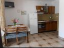 Appartements Desy - free parking & BBQ: SA1(2+2), SA2(2+2), A3(4+2) Srima - Riviera de Sibenik  - Studio appartement - SA1(2+2): cuisine salle à manger