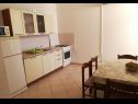 Appartements Marija - 100 m from beach: A1(4), A2(4), A3(4), A4(3), A5(2+1) Tribunj - Riviera de Sibenik  - Appartement - A4(3): cuisine salle à manger