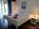 Appartements Primo - sea view: A1(2+1), A2(4), A3(4), A4(3+1) Baie Banje (Rogac) - Île de Solta  - Croatie  - Appartement - A3(4): chambre &agrave; coucher