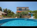 Maisons de vacances Villa Ante - with pool: H(6) Rogac - Île de Solta  - Croatie  - piscine