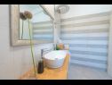 Maisons de vacances Villa Solis - luxury with pool: H(6) Dicmo - Riviera de Split  - Croatie  - H(6): salle de bain W-C