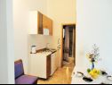 Appartements Božana - with parking : A1(2), A2(2+1), A3(3+2) Kastel Luksic - Riviera de Split  - Appartement - A2(2+1): cuisine salle à manger