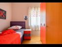 Maisons de vacances Peace - rustic and dalmatian stone: H(7+3) Kastel Sucurac - Riviera de Split  - Croatie  - H(7+3): chambre &agrave; coucher