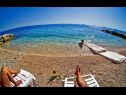 Appartements Knez 1 - 50 m from beach: A3(4) Podstrana - Riviera de Split  - plage